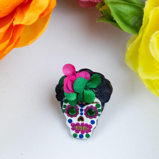 Day of the Dead Brooch