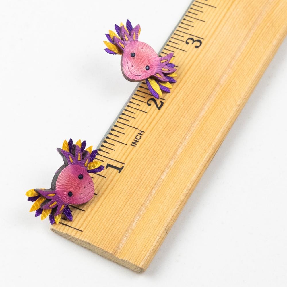 Axolotl Earrings-SM