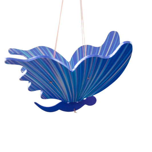 Blue Butterfly Flying Mobile