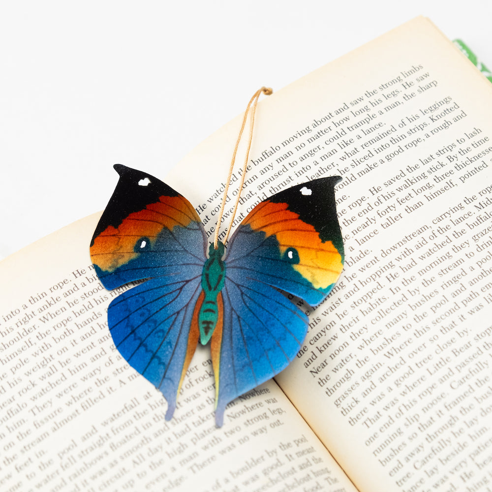 Dead Leaf Butterfly Ornament (Kallima inachus)