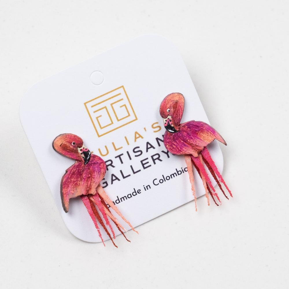 Flamingo Earrings -SM