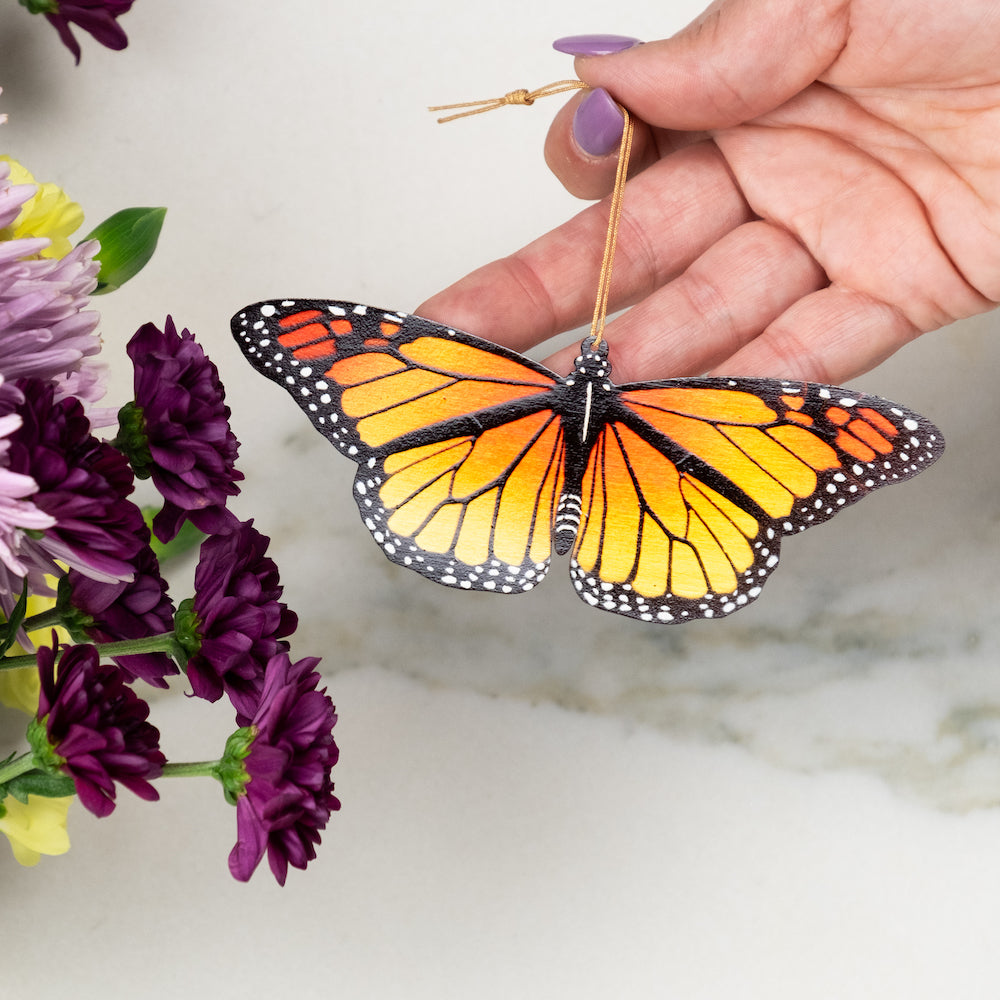 Monarch Butterfly Ornament (Danaus plexippus)