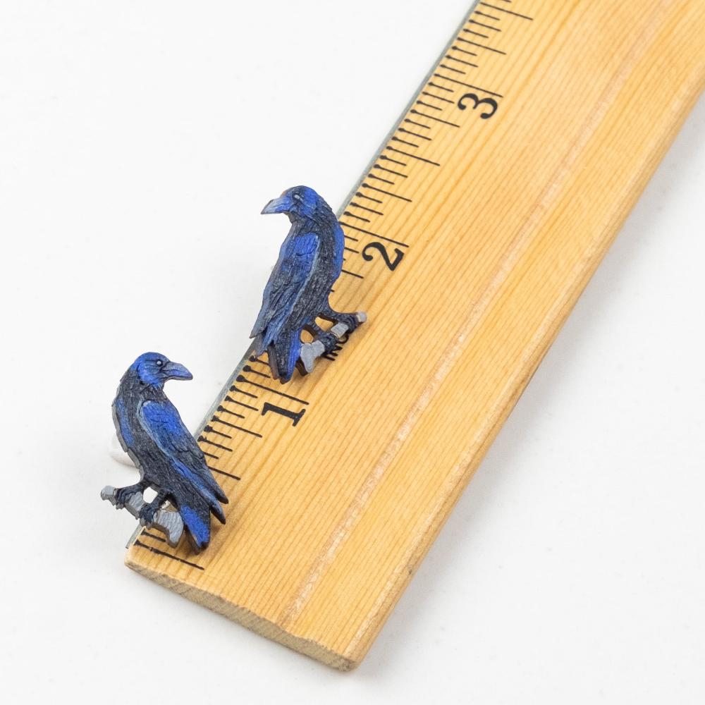 Raven Crow Earrings