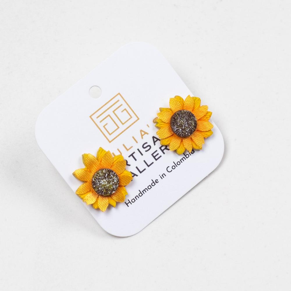 Sunflower Earrings - SM