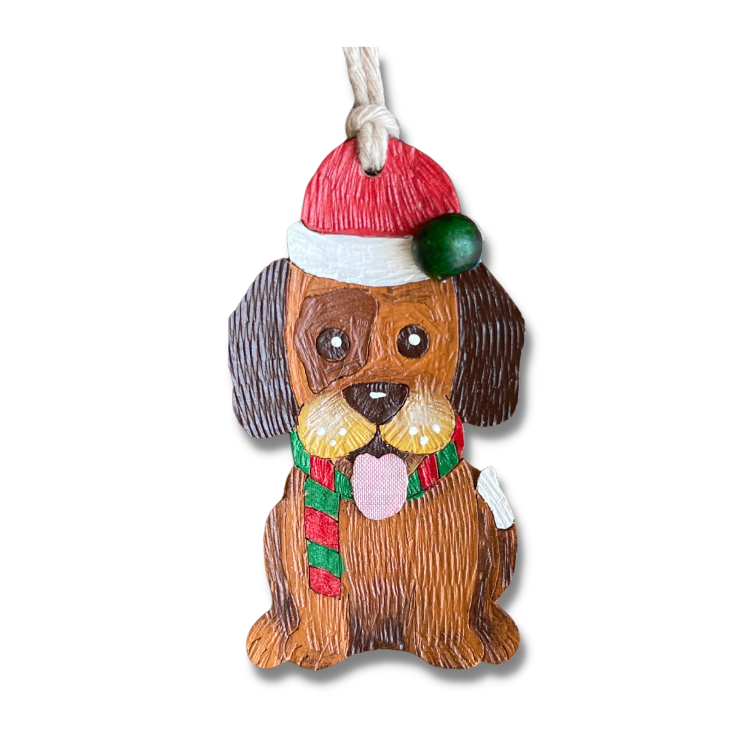 Dog Holiday Ornament